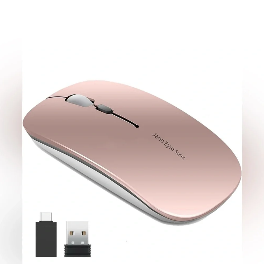 #1 Rose Gold wireless mouse